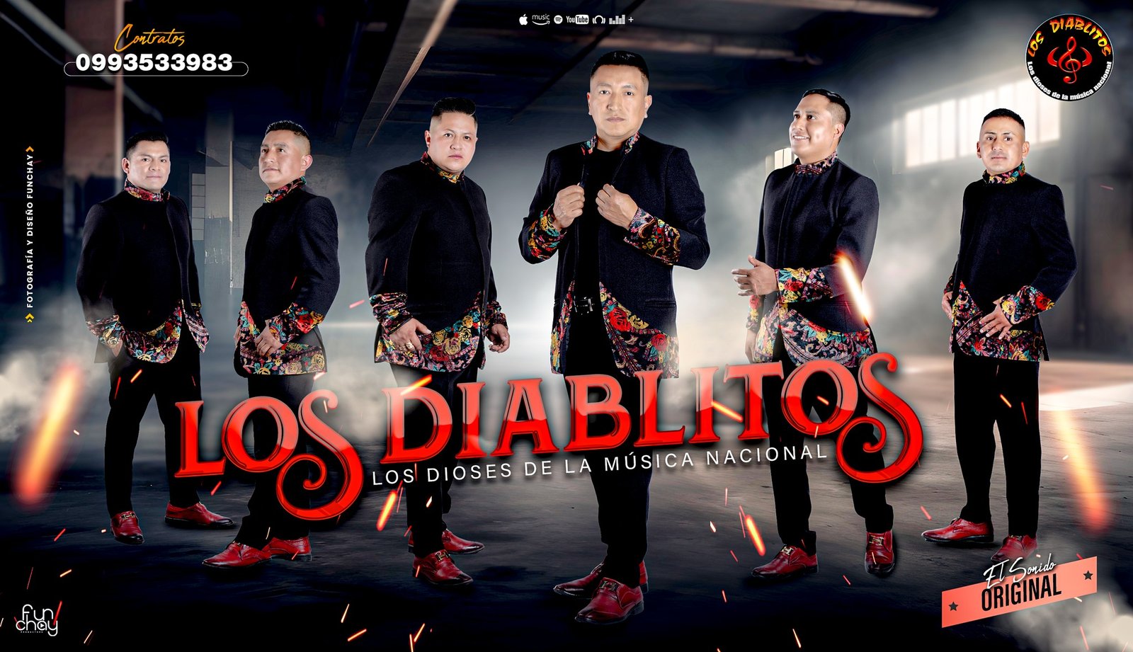 KIRKAWI MUSIC da la bienvenida a Los Diablitos, «Los Dioses de la Música Nacional»